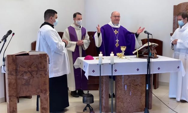 Nagyböjt V. vasárnap püspöki szentmise – Ciszterci Nővérek  március 21.