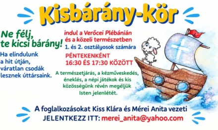 Új gyerekcsoport indul Kisbárány-kör néven